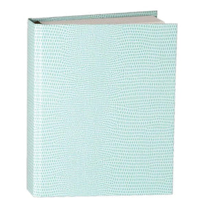 Lizard Mini Writing Journal in Robin's Egg Blue by Caspari