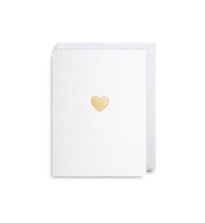 Gold Heart Card