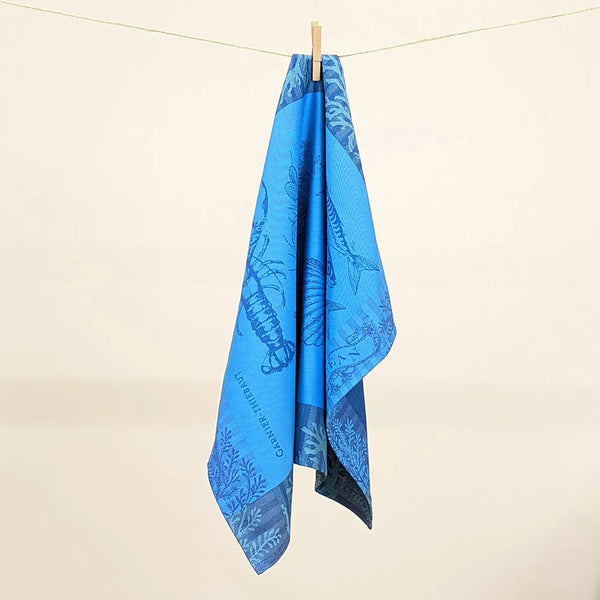 L'Ocean Bleu Garnier Thiebaut French Tea Towel