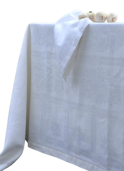 Tablecloth - White Linen