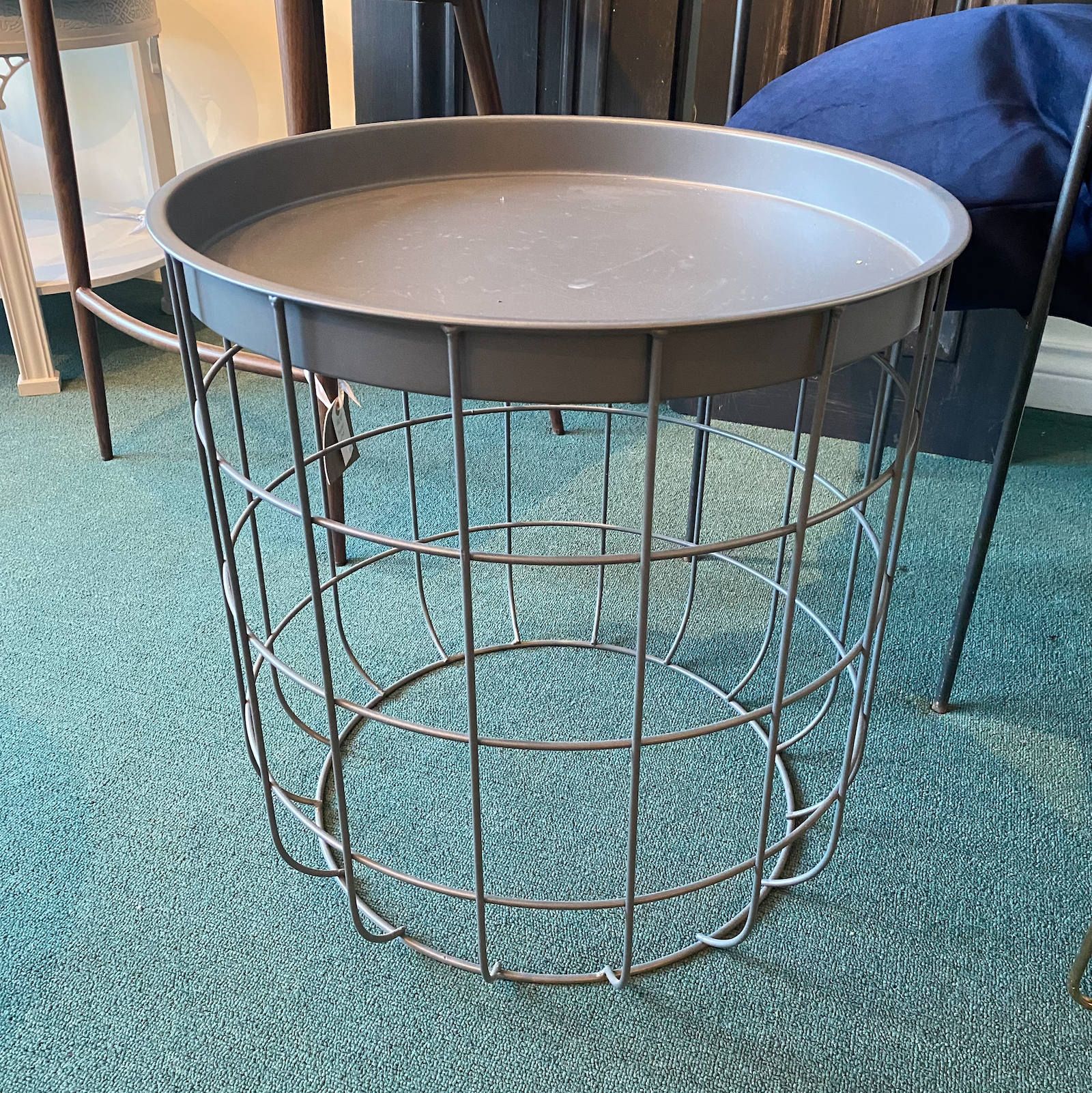 Round Metal Table