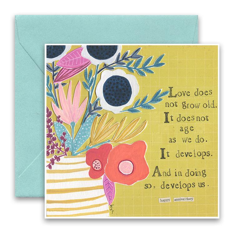 Love Does Not Grow Old Greeting Card
