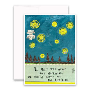 Fireflies Greeting Card