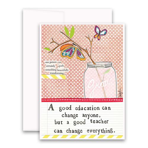 Good Teacher Greeting Card