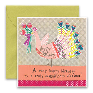 Magnificent Creature Birthday Card