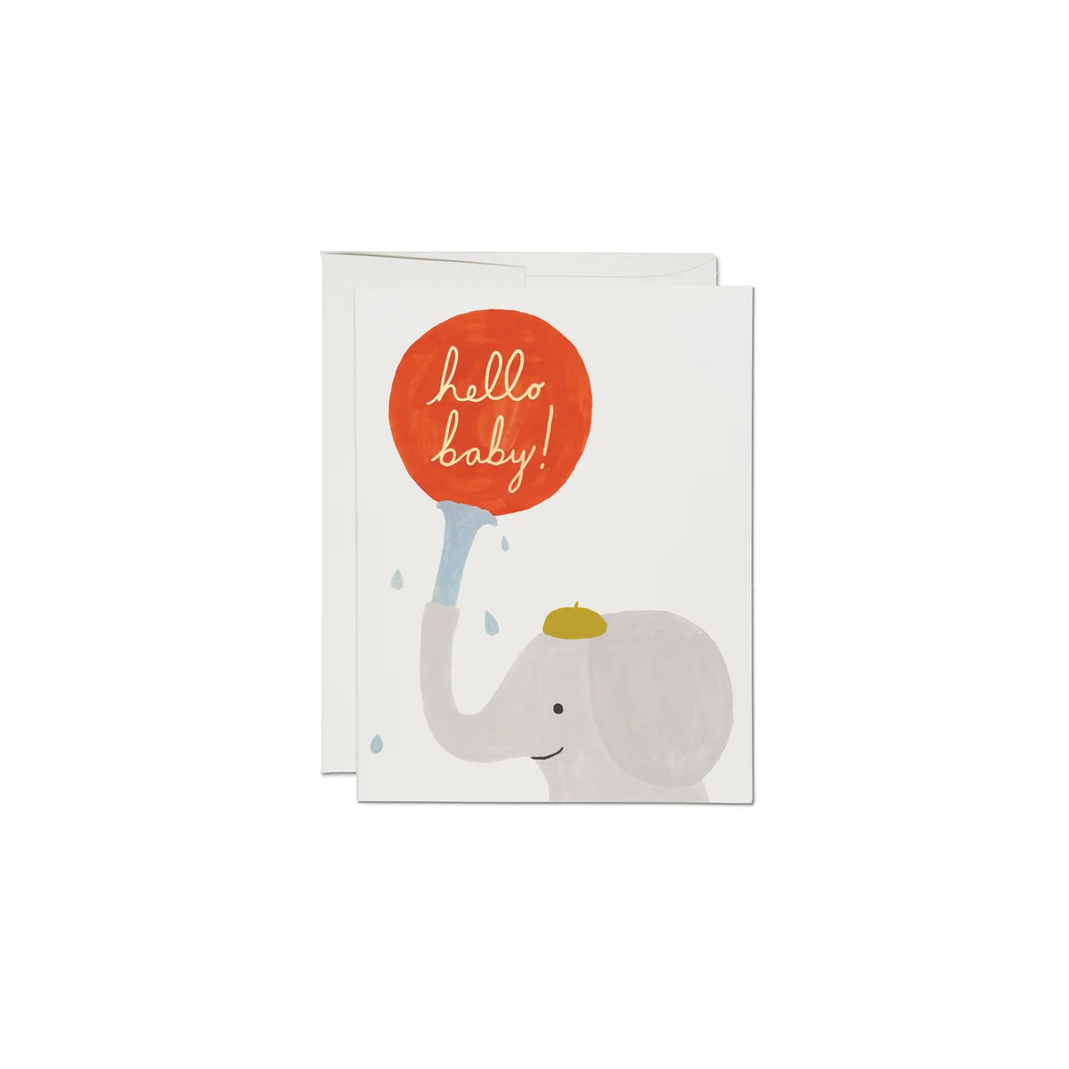 Hello Baby! Elephant Card