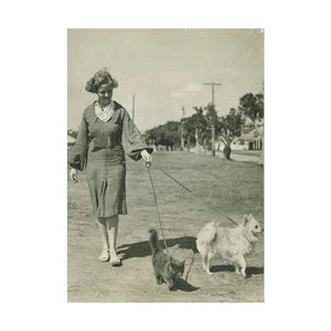Walking The Dog Card