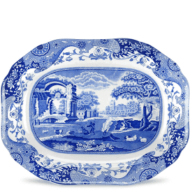 Spode Blue Italian 20” Platter