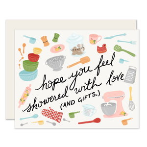 Hope You Feel Showered With Love Card