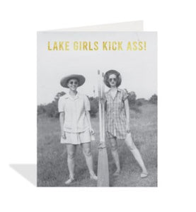Lake Girls Kick Ass Card