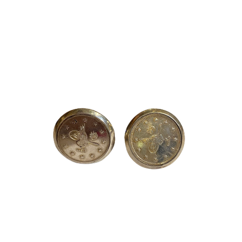 Vintage Sterling Silver Cuff Links