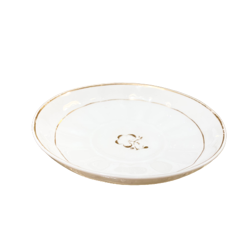 Vintage Gold Detailed Dish