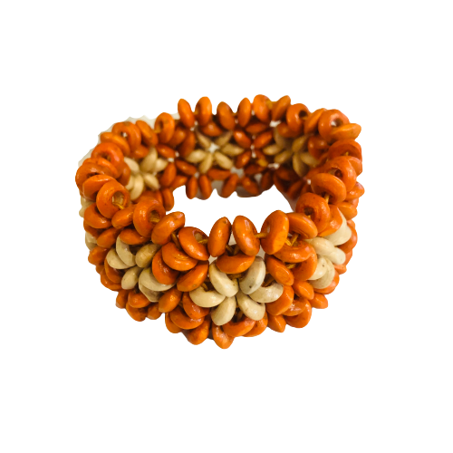 Beaded Bracelet - Orange