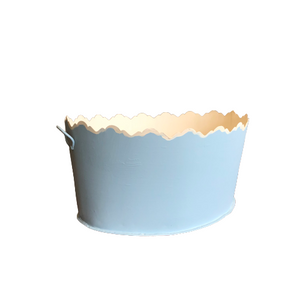 Pale Blue Vintage Bin