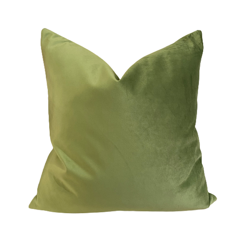 Velvet Green Pillow