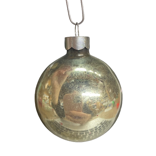Vintage Silver Ornament