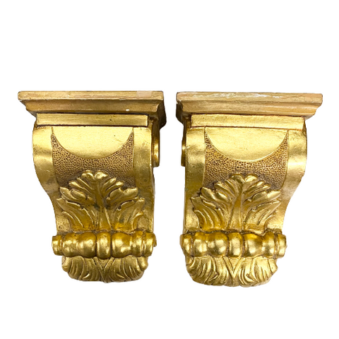 Vintage Gold Sconces