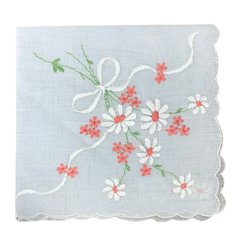 Vintage Floral Hankie