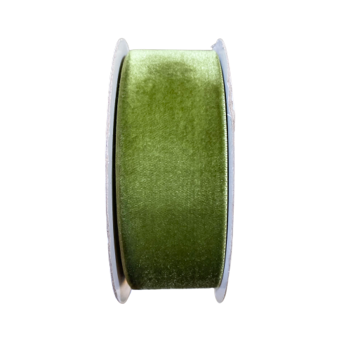 Velvet Ribbon - Moss