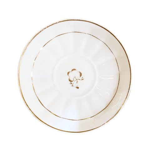 Vintage Gold Detailed Dish
