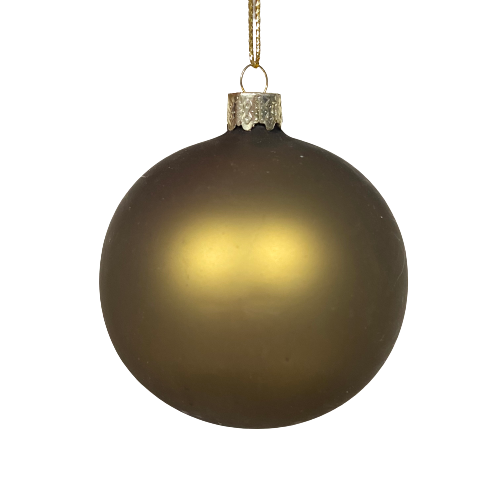 Round Antiqued Ornament