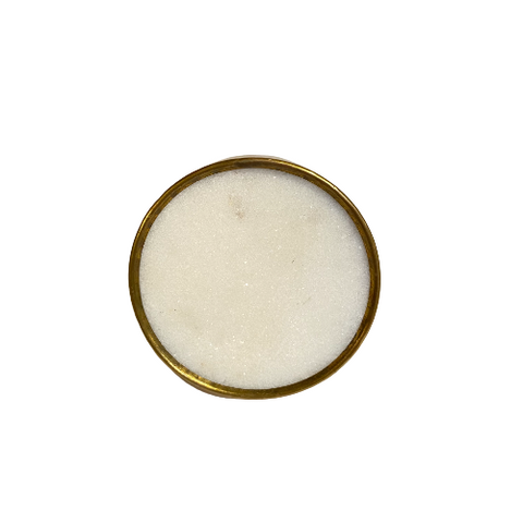 White Round Knob