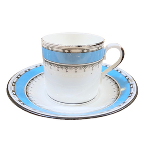 Vintage Crown Chelsea Blue Cup & Saucer