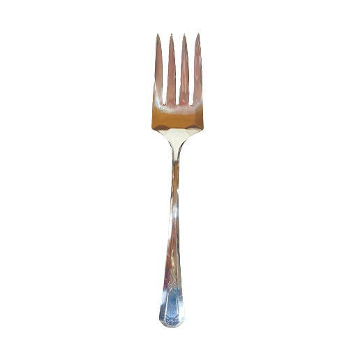 Vintage Silver Serving Fork