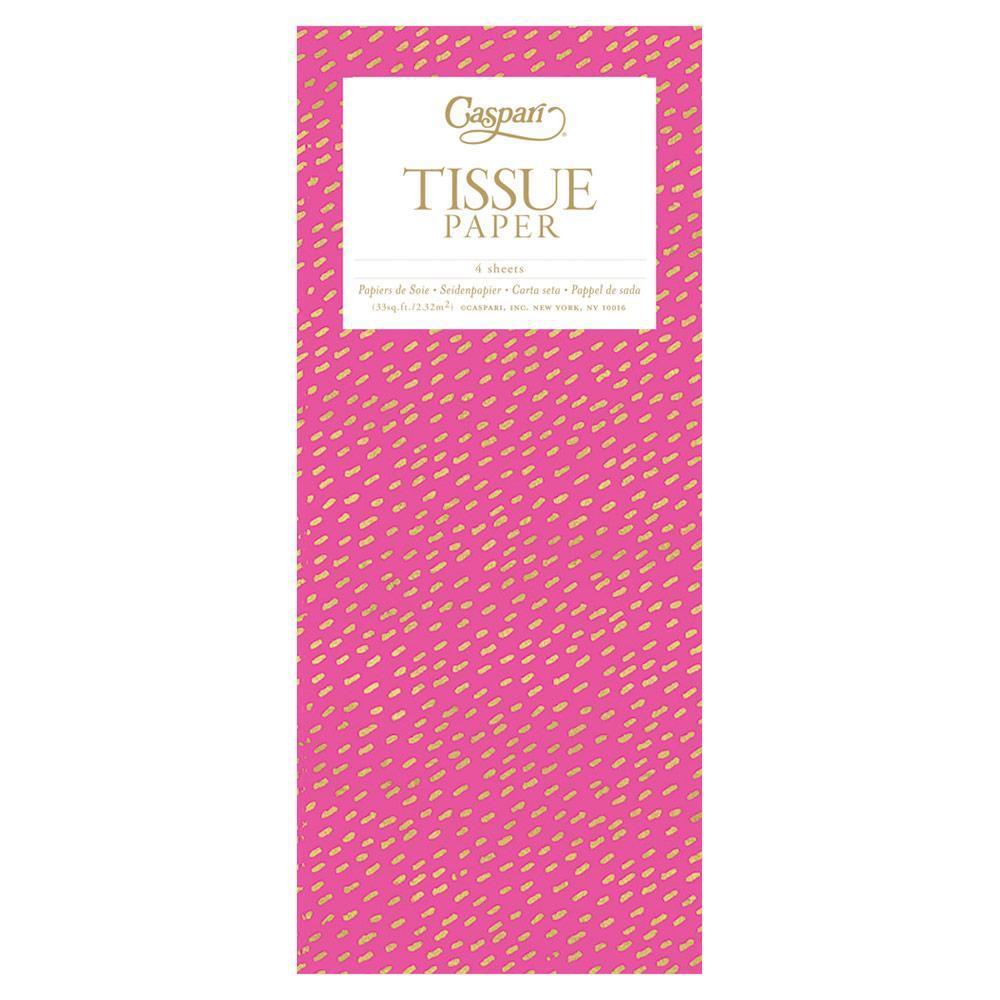Tissue Paper Little Dash Tissue Paper in Fuchsia & Gold