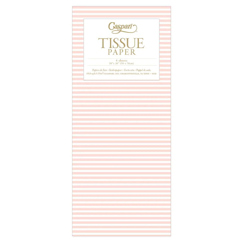 Mini Blush Stripe Tissue Paper