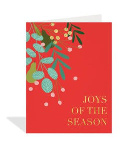 Joys Of The Season Card