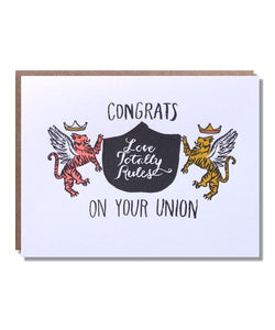 Congrats On Your Union Card